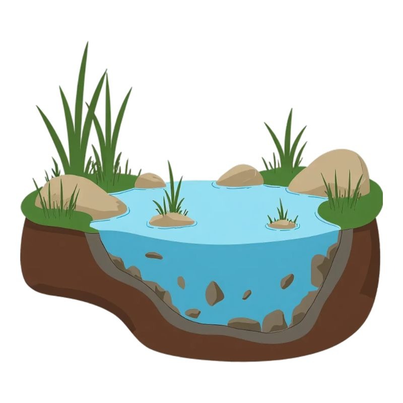 At the Pond cover